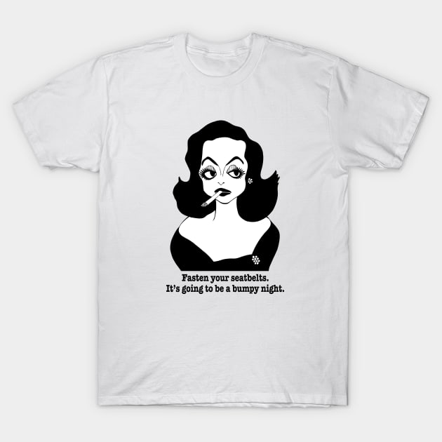 CLASSIC HOLLYWOOD FILM ACTRESS T-Shirt by cartoonistguy